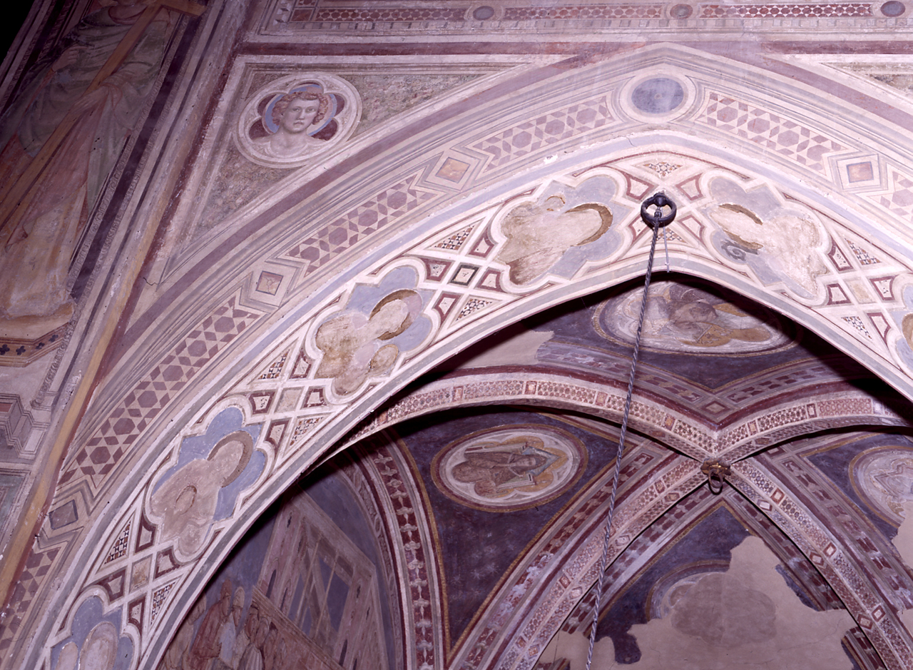 teste di Santi (dipinto) di Giotto (sec. XIV)