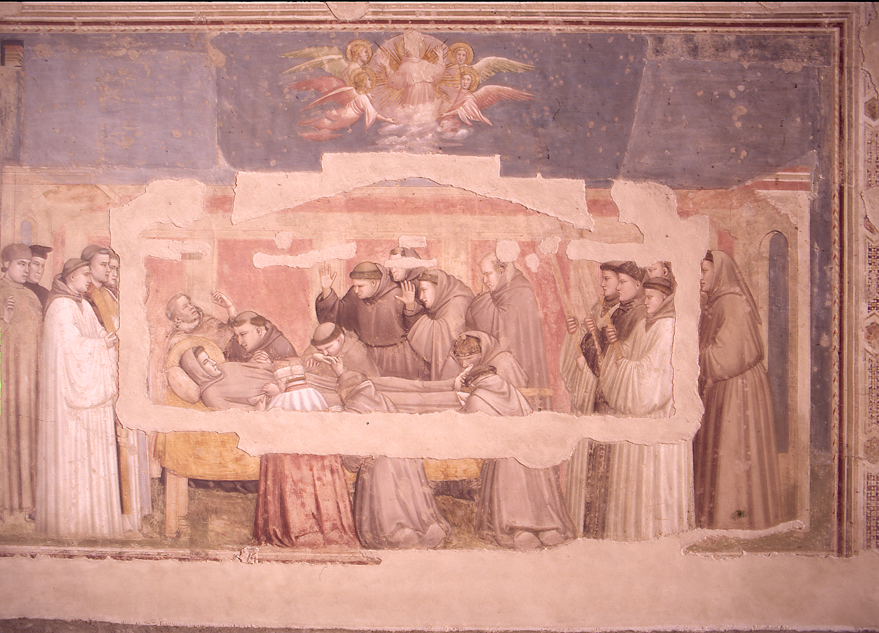 verifica delle stimmate di San Francesco d'Assisi (dipinto) di Giotto (sec. XIV)