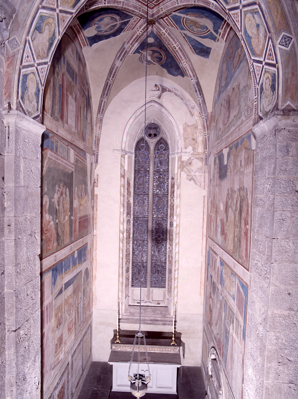 episodi della vita di San Giovanni Battista e di San Giovanni Evangelista (dipinto, ciclo) di Giotto (sec. XIV)