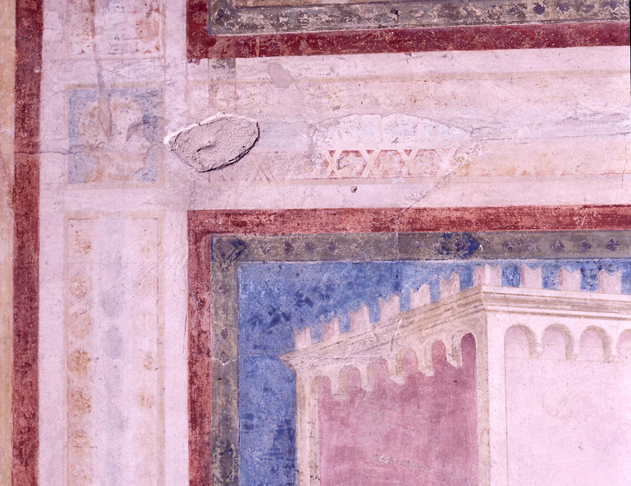 motivi decorativi (decorazione pittorica) di Giotto (e aiuti) (sec. XIV)