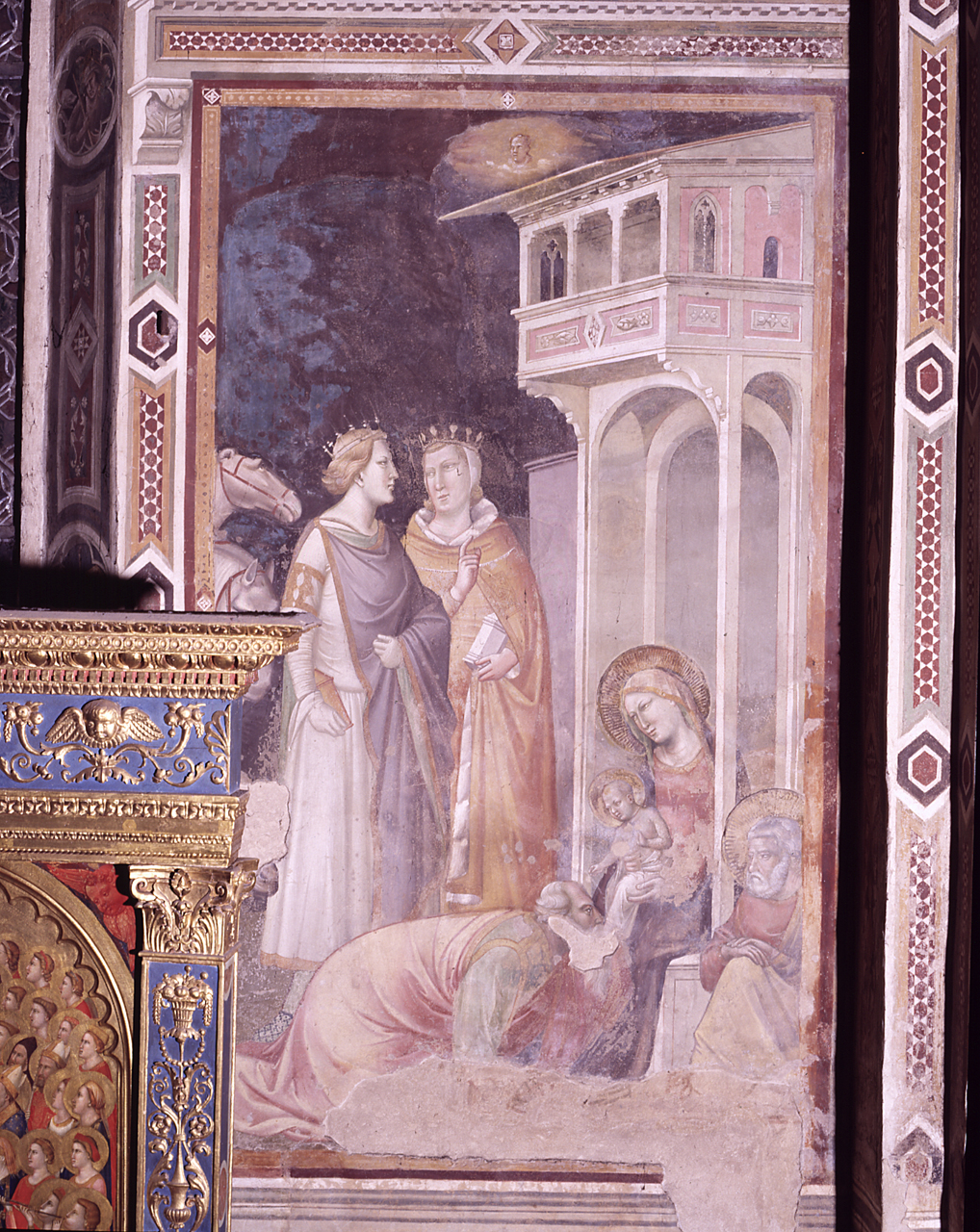 adorazione dei Re Magi (dipinto) di Gaddi Taddeo (secondo quarto sec. XIV)
