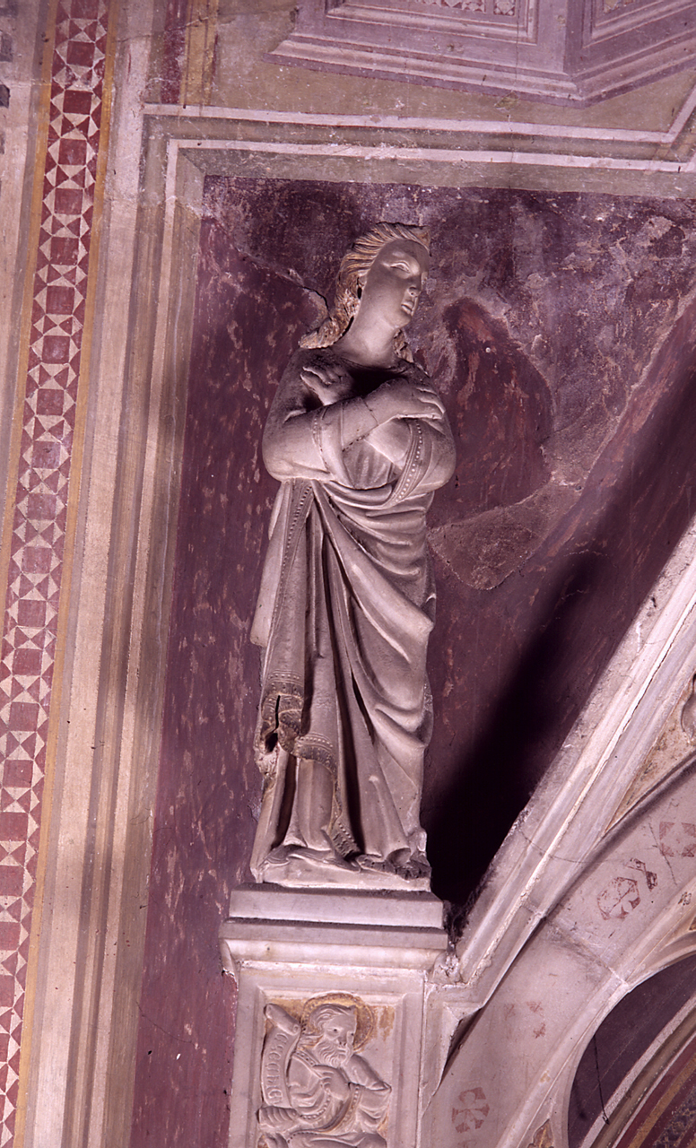 angelo (statua) di Giovanni di Balduccio detto Giovanni da Pisa (sec. XIV)