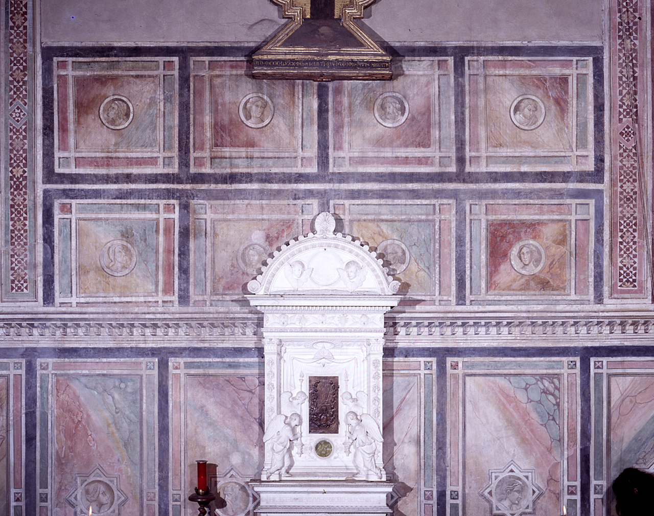 motivi decorativi (dipinto) di Gaddi Agnolo (e aiuti) (sec. XIV)