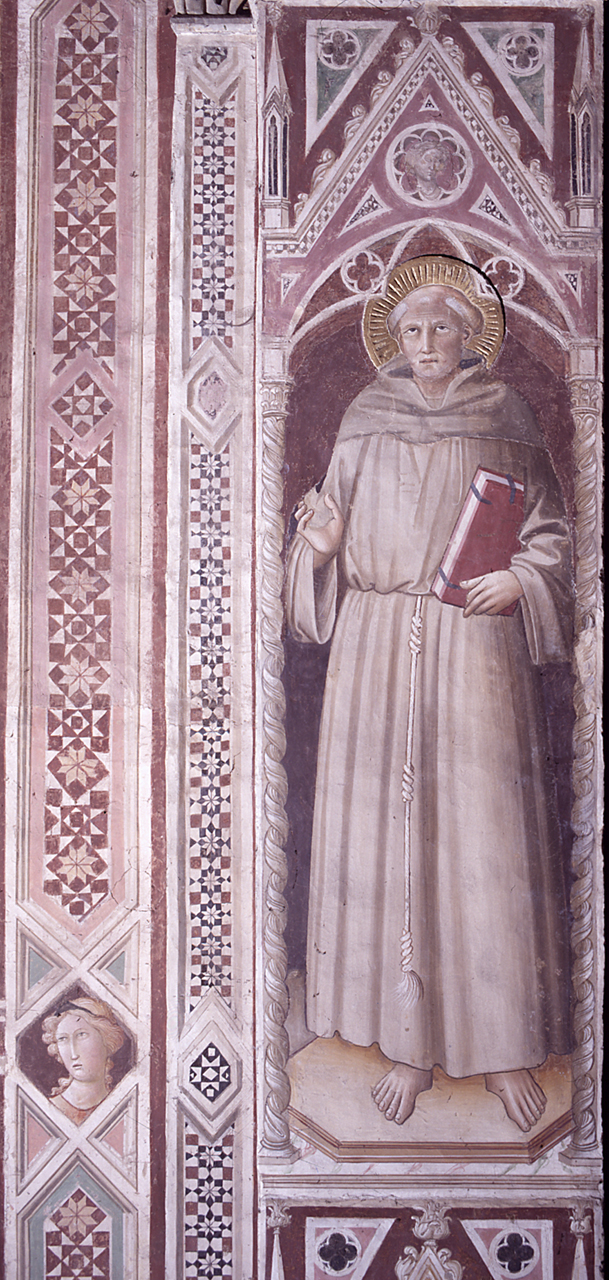 Santo francescano (dipinto) di Gaddi Agnolo (e aiuti) (sec. XIV)