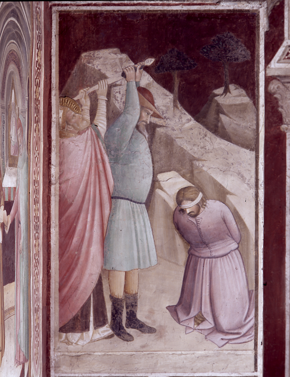 San Nicola di Bari salva dalla condanna a morte un innocente (dipinto) di Pseudo Compagno d'Agnolo (sec. XIV)