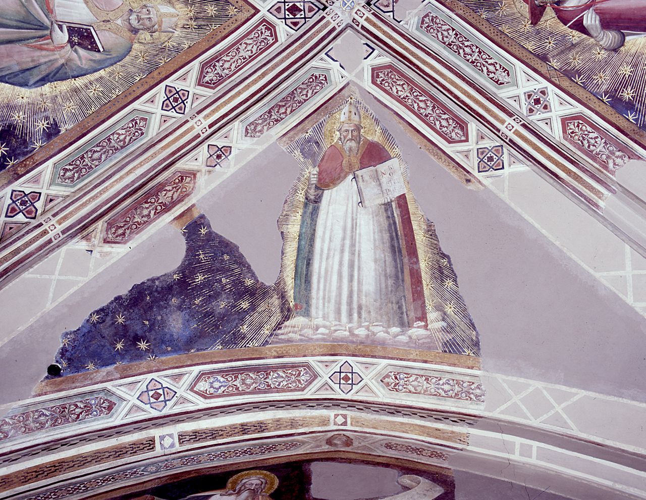 Sant'Ambrogio (dipinto) di Gaddi Agnolo (e aiuti) (sec. XIV)