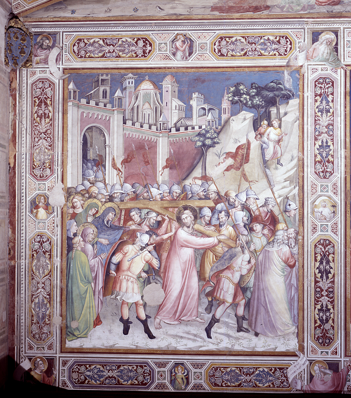Cristo consola le pie donne (dipinto) di Spinello Aretino (fine/inizio secc. XIV/ XV)