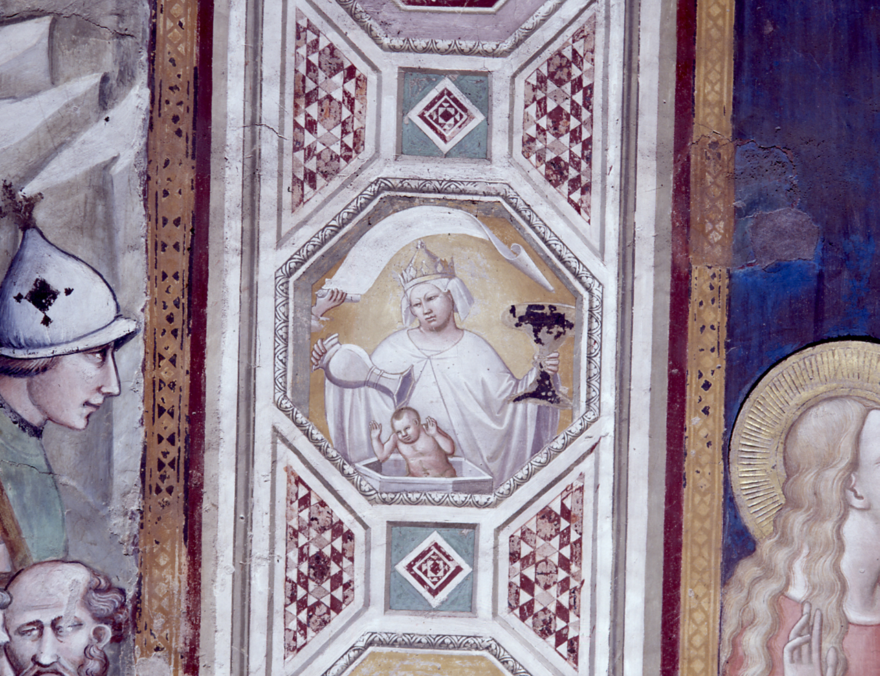 allegoria della Chiesa (dipinto) di Gerini Niccolò di Pietro (fine/inizio secc. XIV/ XV)