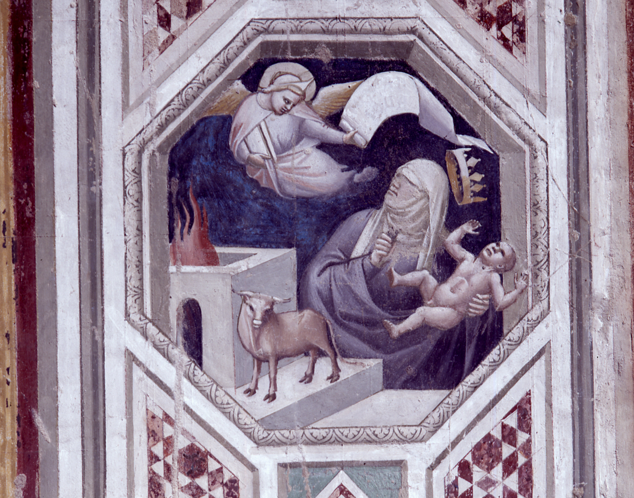 allegoria della Sinagoga (dipinto) di Gerini Niccolò di Pietro (fine/inizio secc. XIV/ XV)