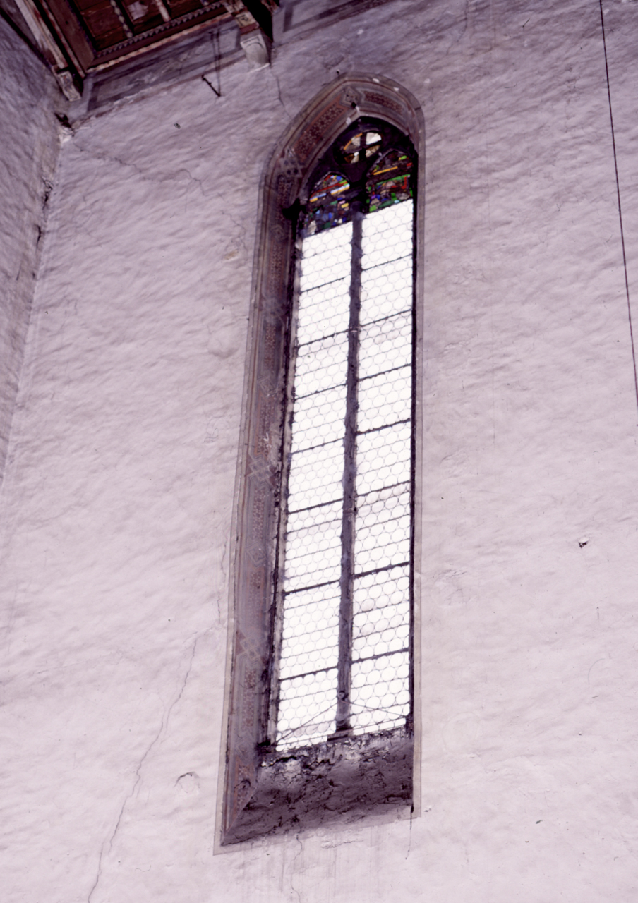 motivo decorativo (decorazione pittorica) - ambito fiorentino (prima metà sec. XIV)