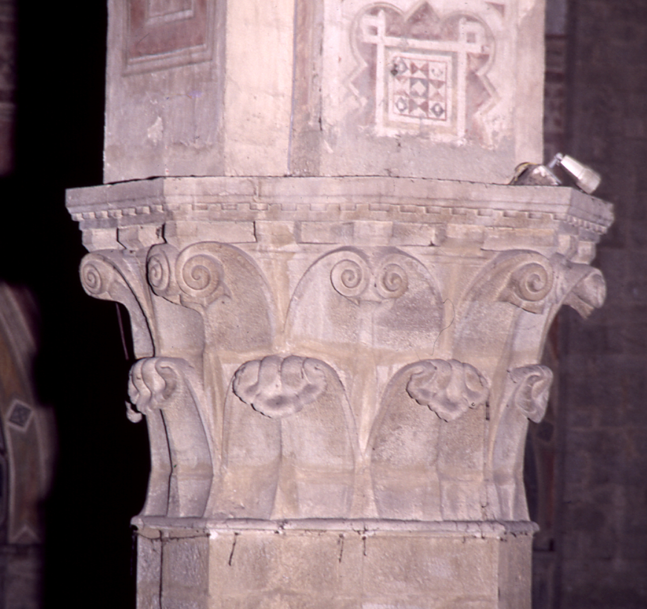 capitello - bottega fiorentina (sec. XIV)