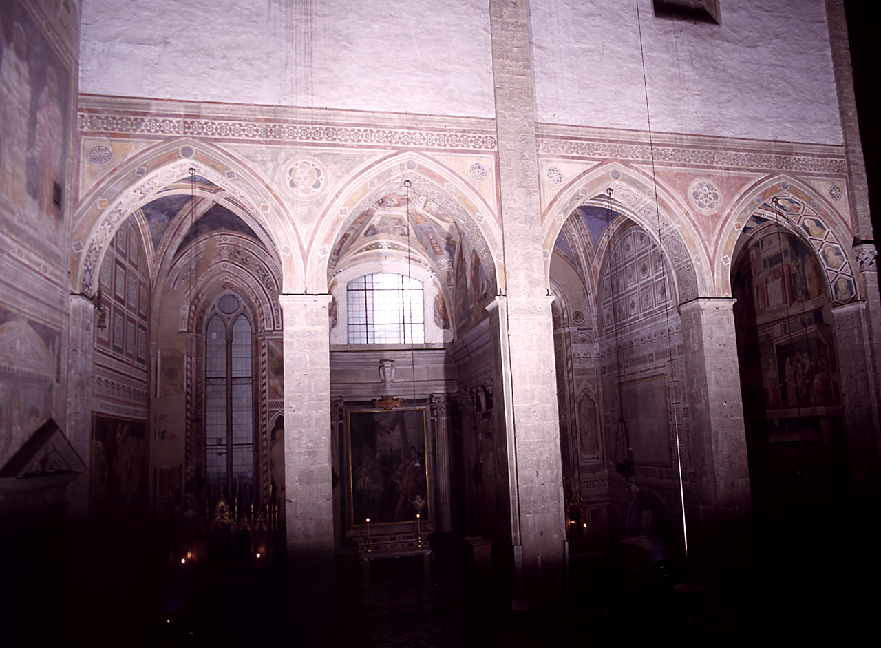 motivo decorativo (decorazione pittorica) - ambito fiorentino (sec. XIV)