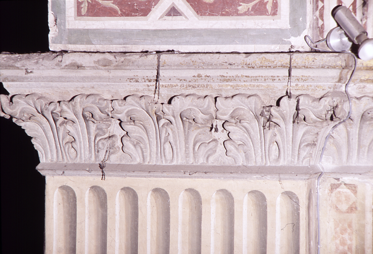capitello, serie - bottega fiorentina (sec. XIV)