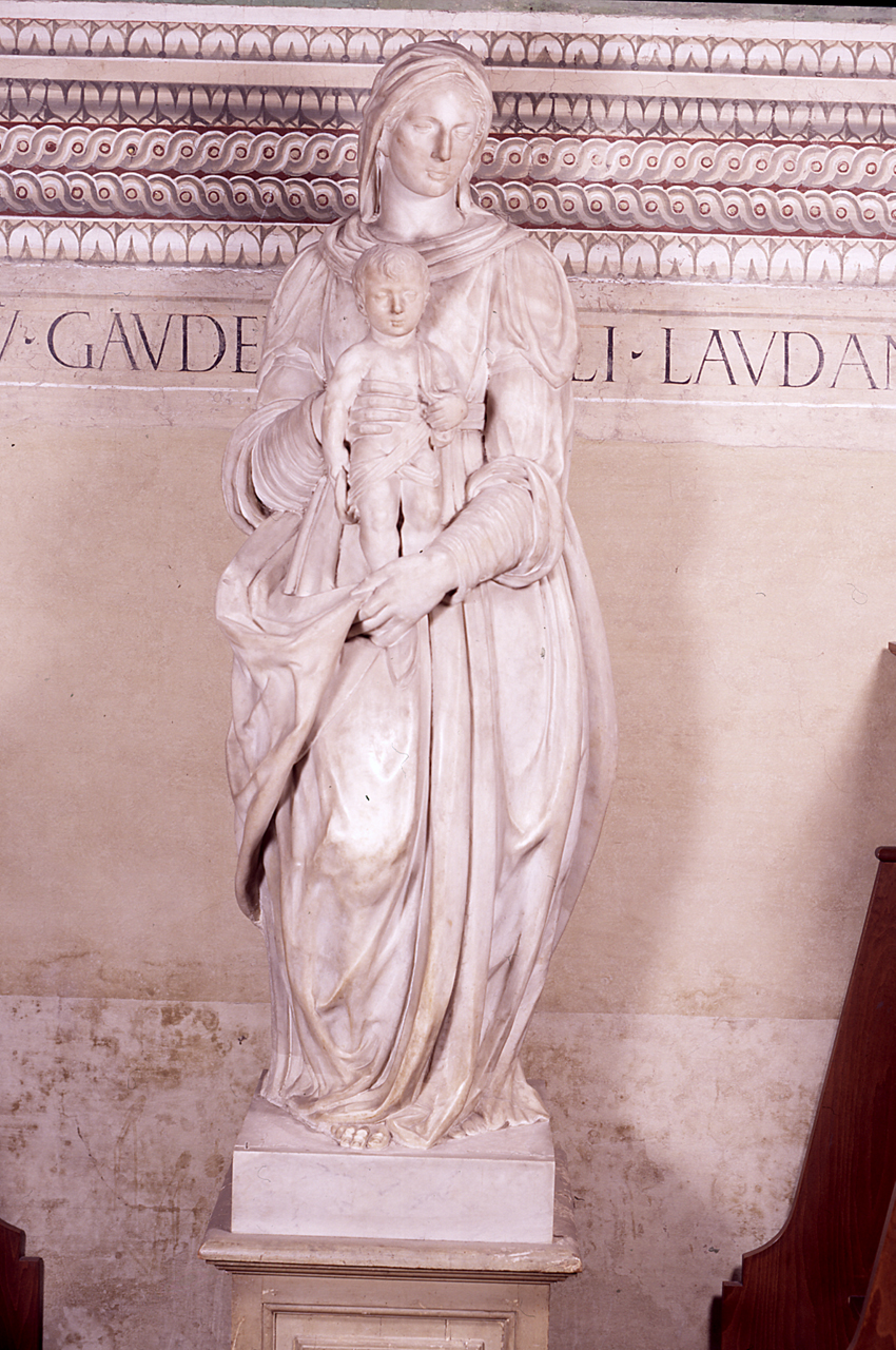 Madonna con Bambino (scultura) di Danti Vincenzo (sec. XVI)