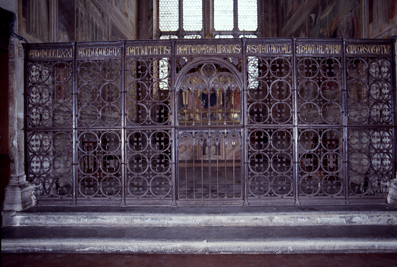 cancellata - manifattura senese (sec. XIV)