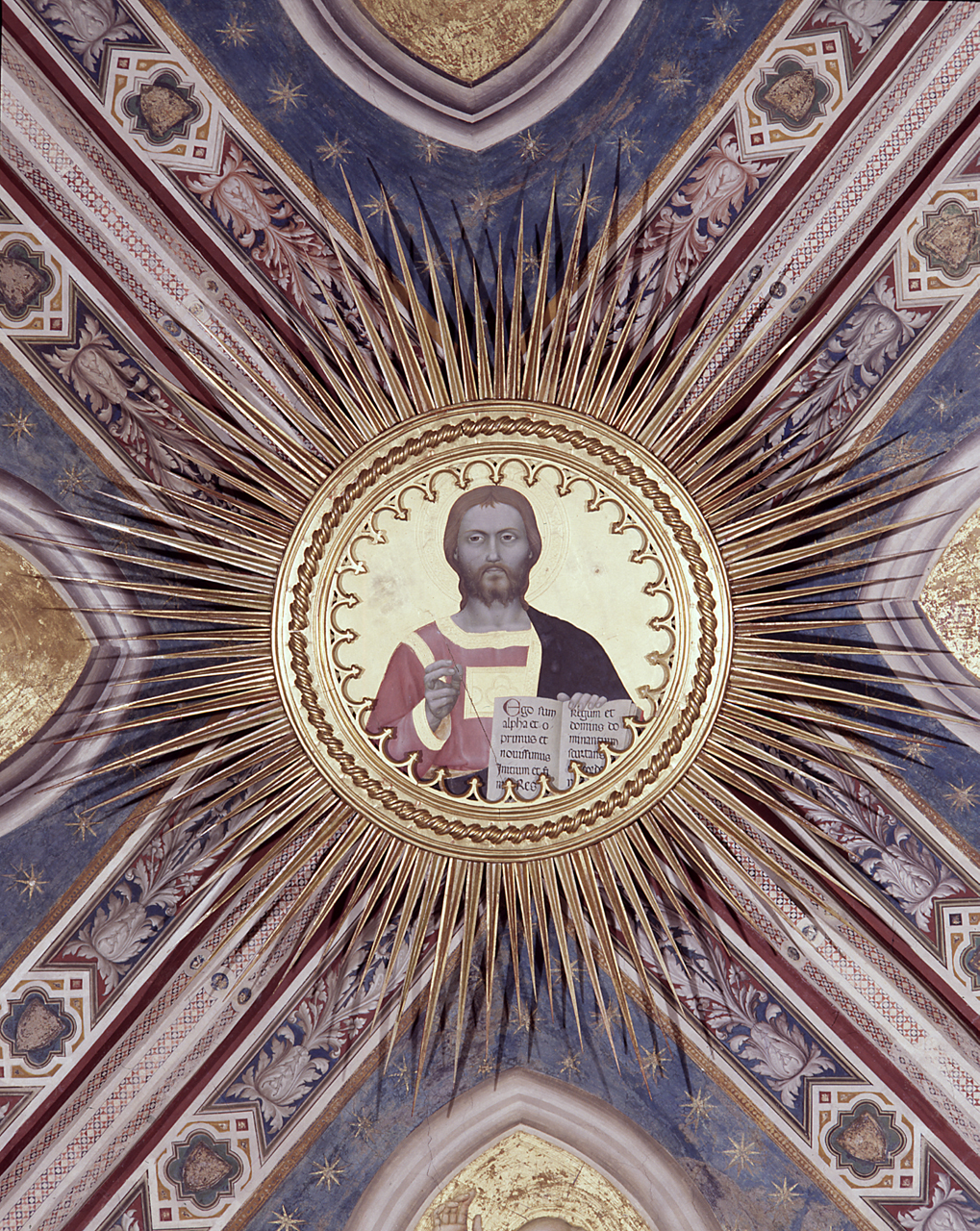 Cristo benedicente (dipinto) di Giovanni da Milano (sec. XIV)