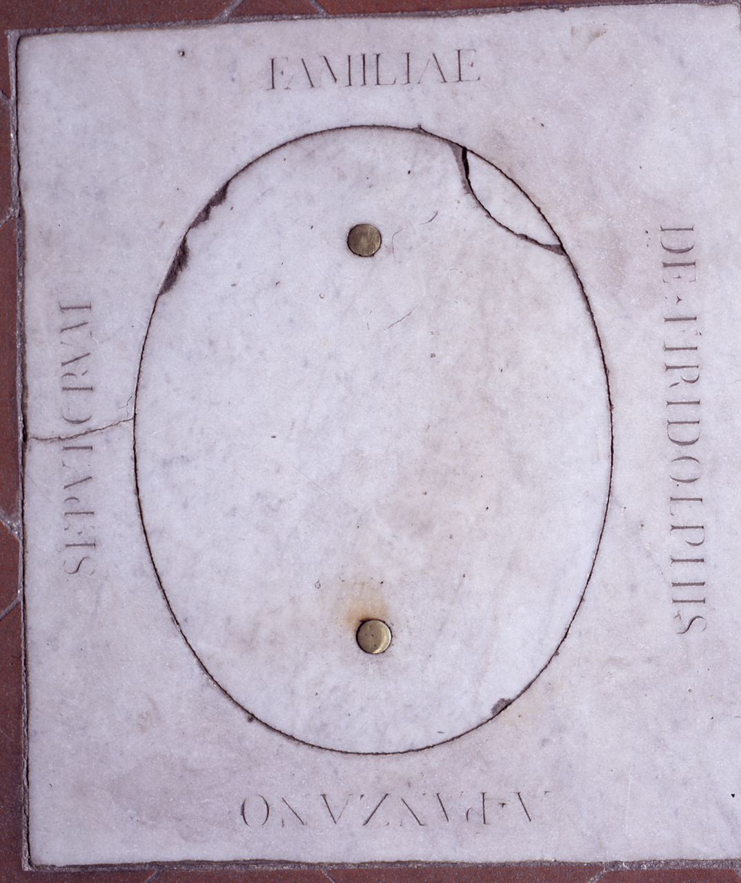 lastra tombale - bottega fiorentina (seconda metà sec. XVI)