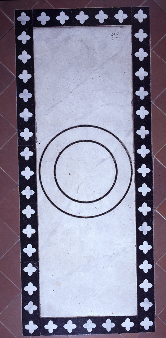 lastra tombale - bottega fiorentina (sec. XV)