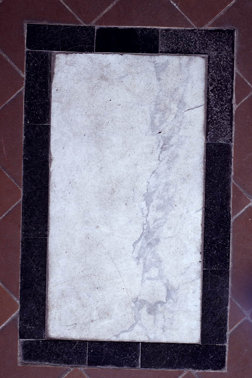 lastra tombale - bottega fiorentina (sec. XV)