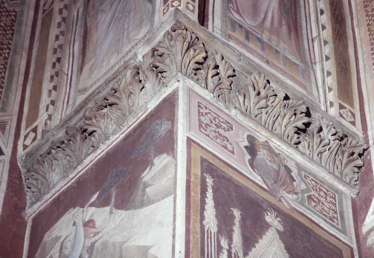 capitello, serie - bottega fiorentina (ultimo quarto sec. XIV)