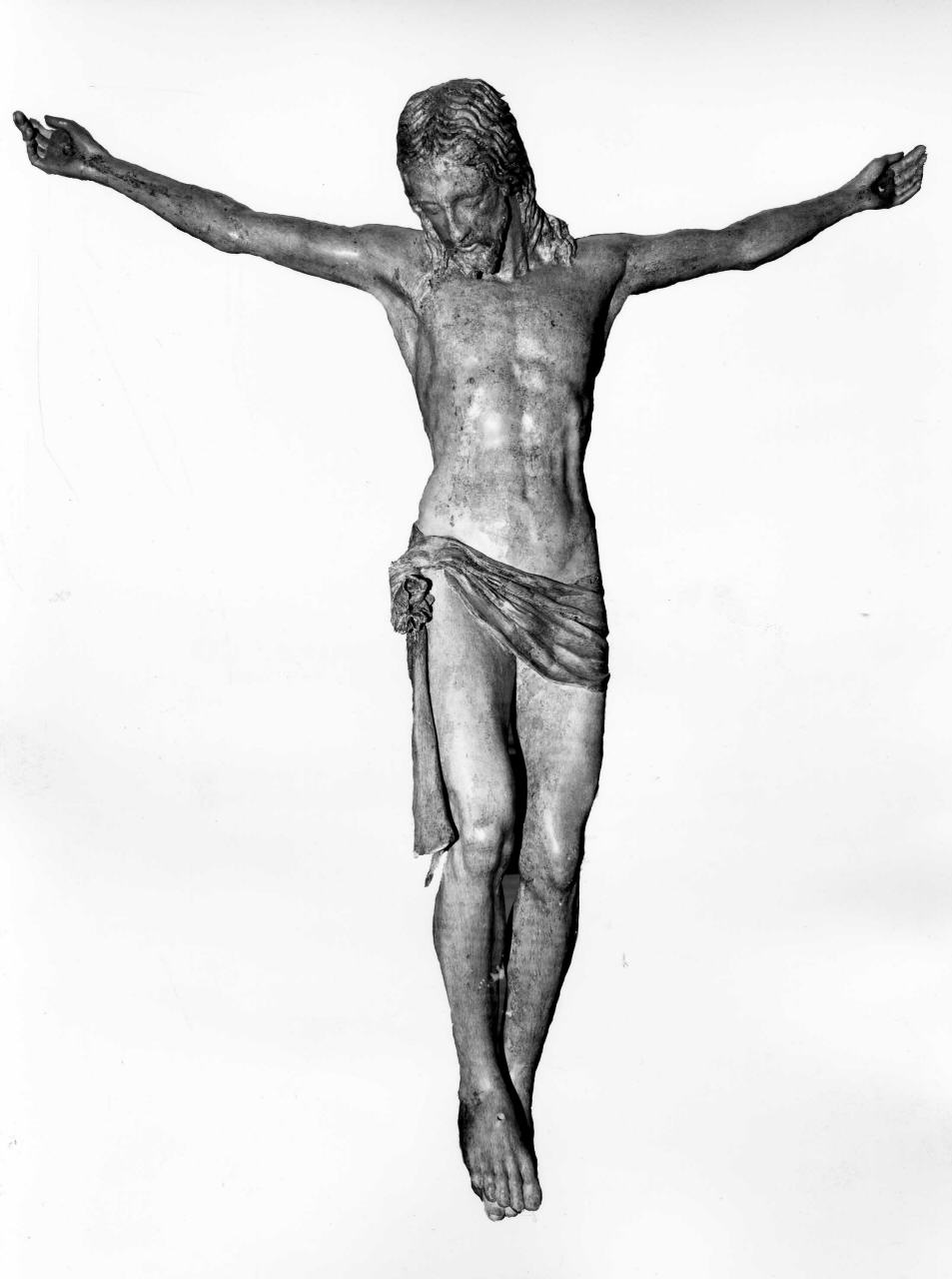 Cristo crocifisso (scultura) di Sinibaldi Bartolomeo detto Baccio da Montelupo (bottega) (sec. XVI)