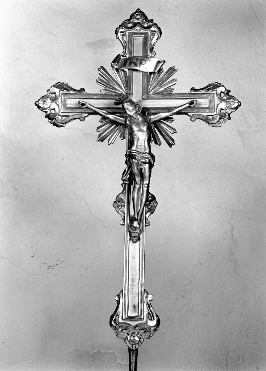croce d'altare - manifattura toscana (secc. XVIII/ XIX)
