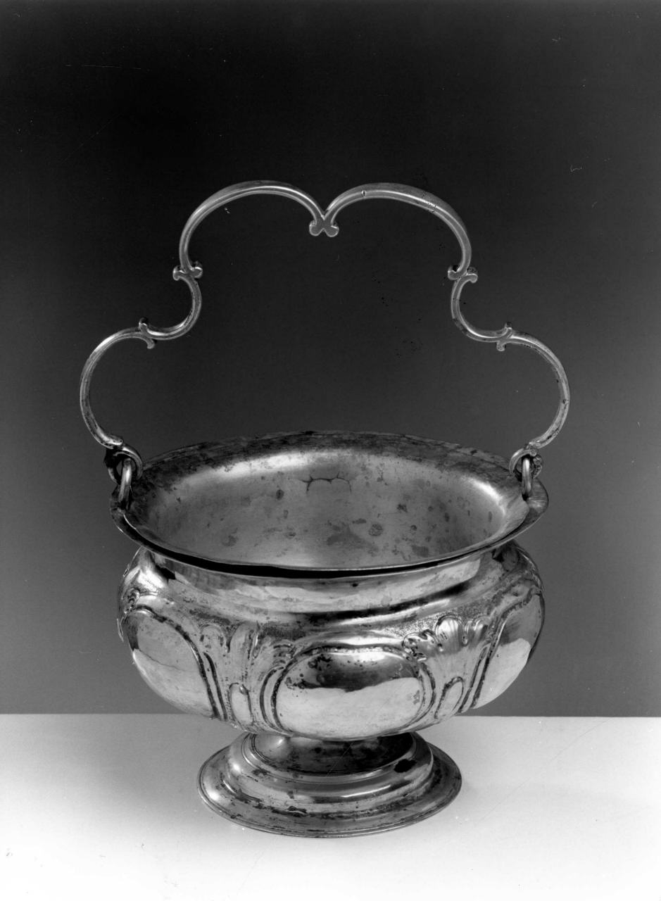 secchiello per l'acqua benedetta - bottega toscana (sec. XVIII)