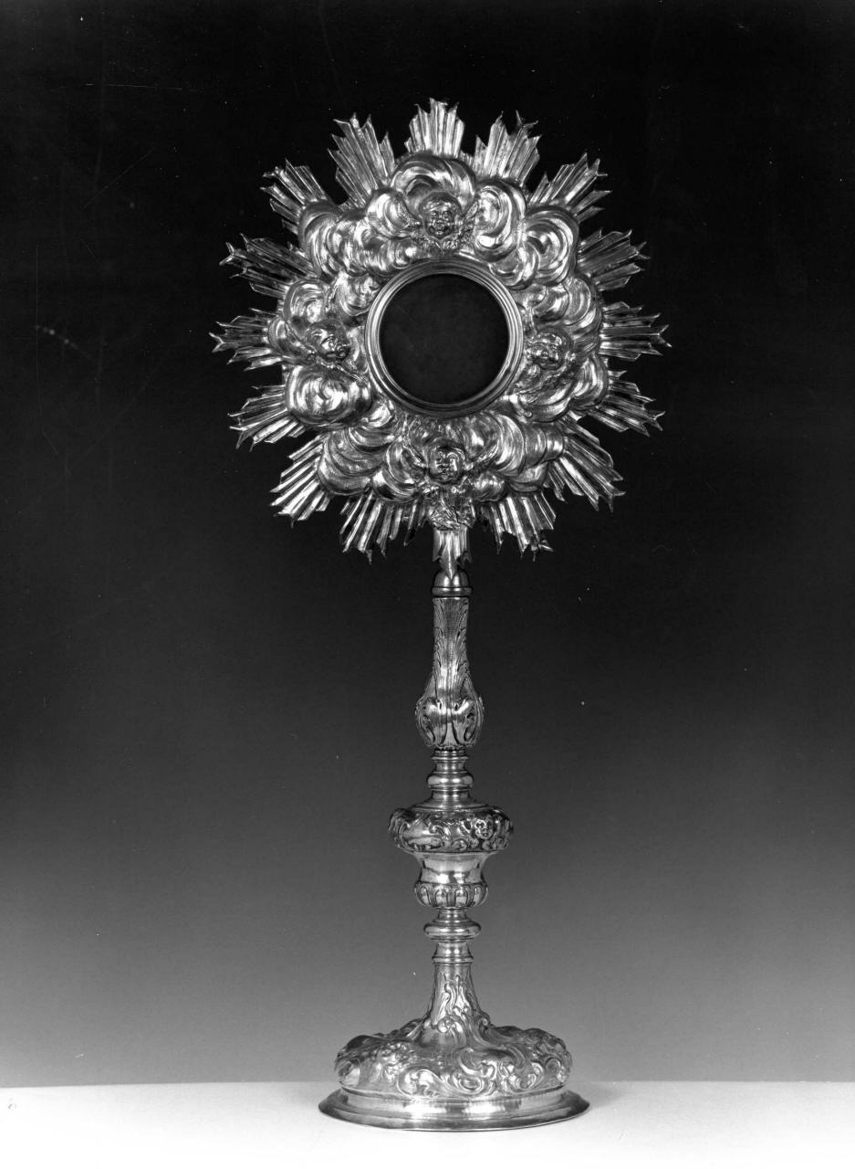 ostensorio - a raggiera di Baldinotti Cosimo (sec. XVIII)