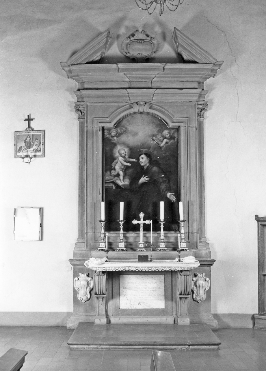 altare - a edicola - bottega toscana (sec. XVIII)