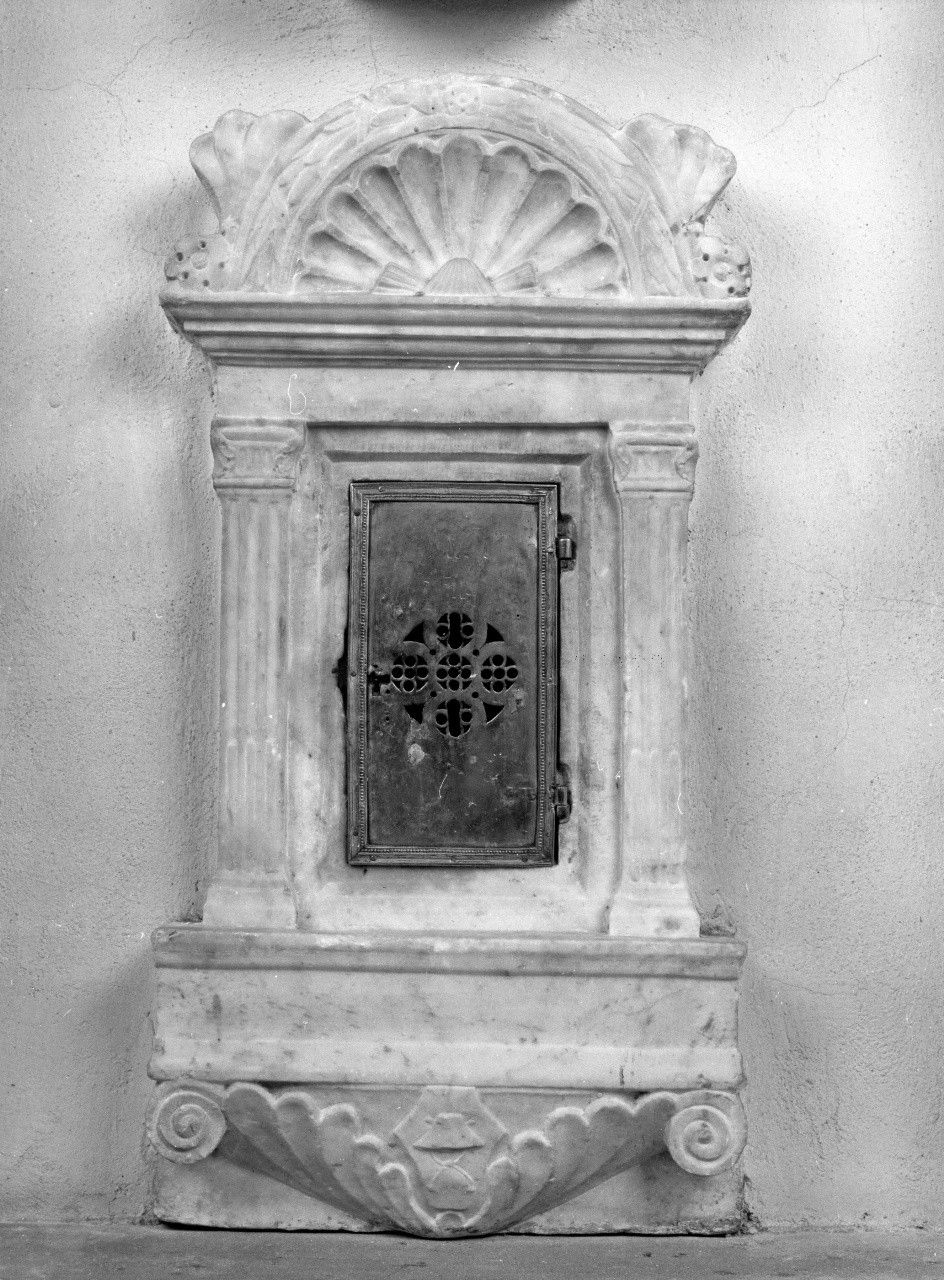 mostra di tabernacolo - bottega toscana (sec. XV)