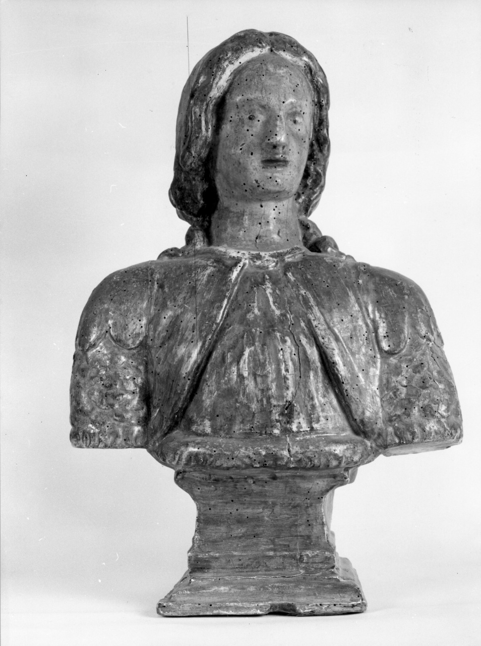 busto maschile (scultura) - bottega toscana (sec. XVII)