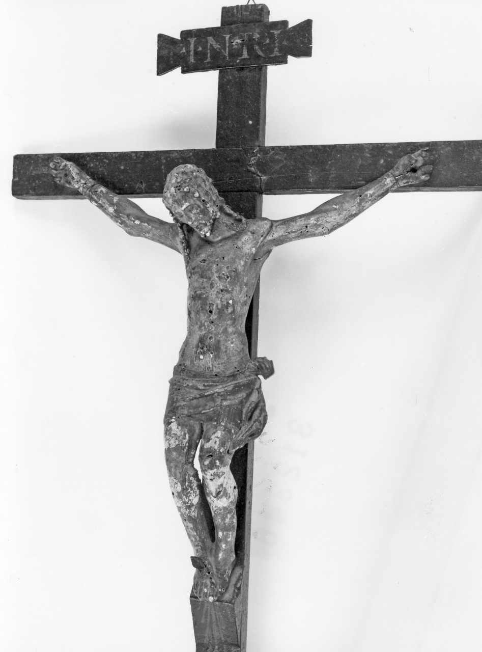 Cristo crocifisso (crocifisso) - ambito toscano (seconda metà sec. XVI)