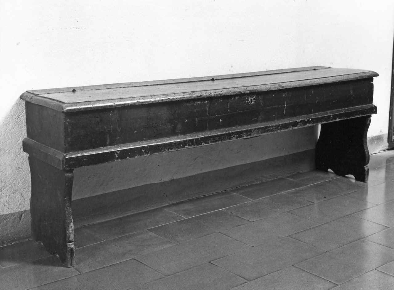 cassapanca - bottega toscana (sec. XVIII)