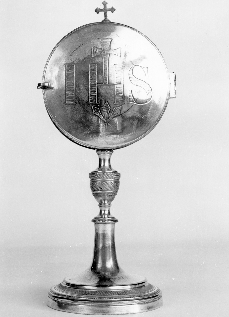 teca eucaristica - bottega toscana (fine/inizio secc. XIX/ XX)