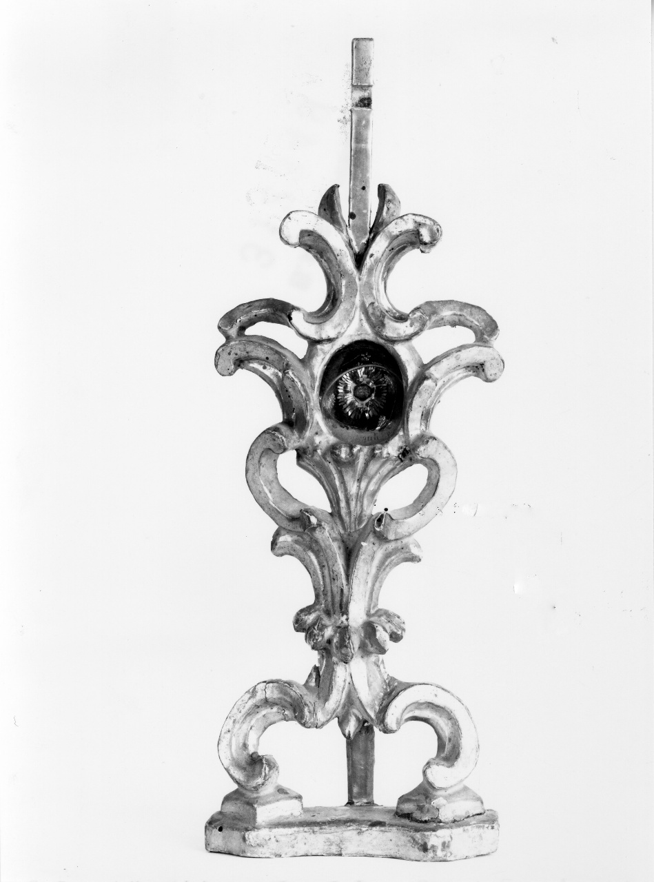reliquiario - a ostensorio, serie - bottega toscana (sec. XVIII)
