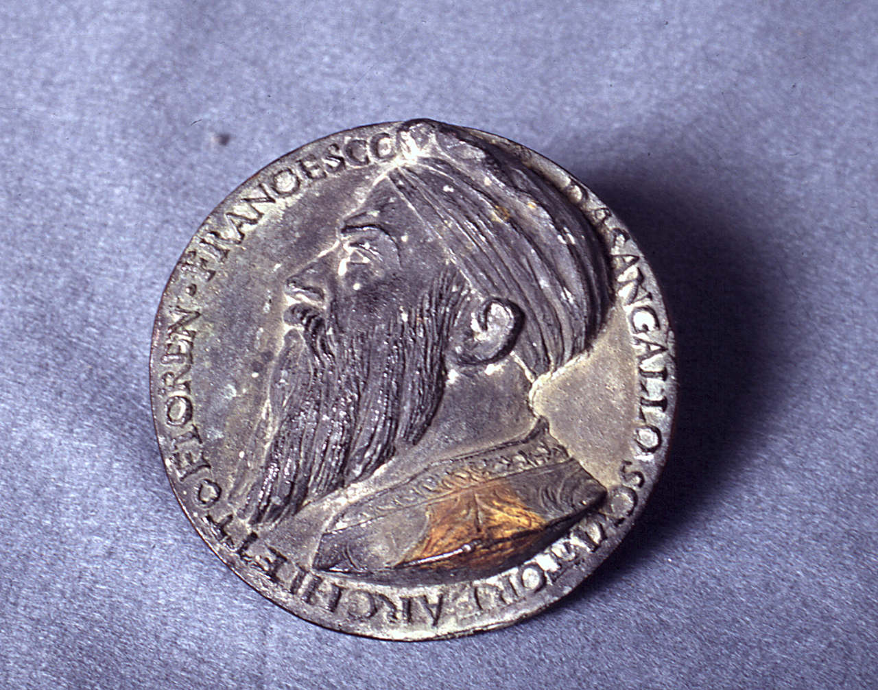 ritratto di Francesco da Sangallo, ritratto di Elena Marsuppini (medaglia, serie) di Francesco da Sangallo detto Margotta (sec. XVI)