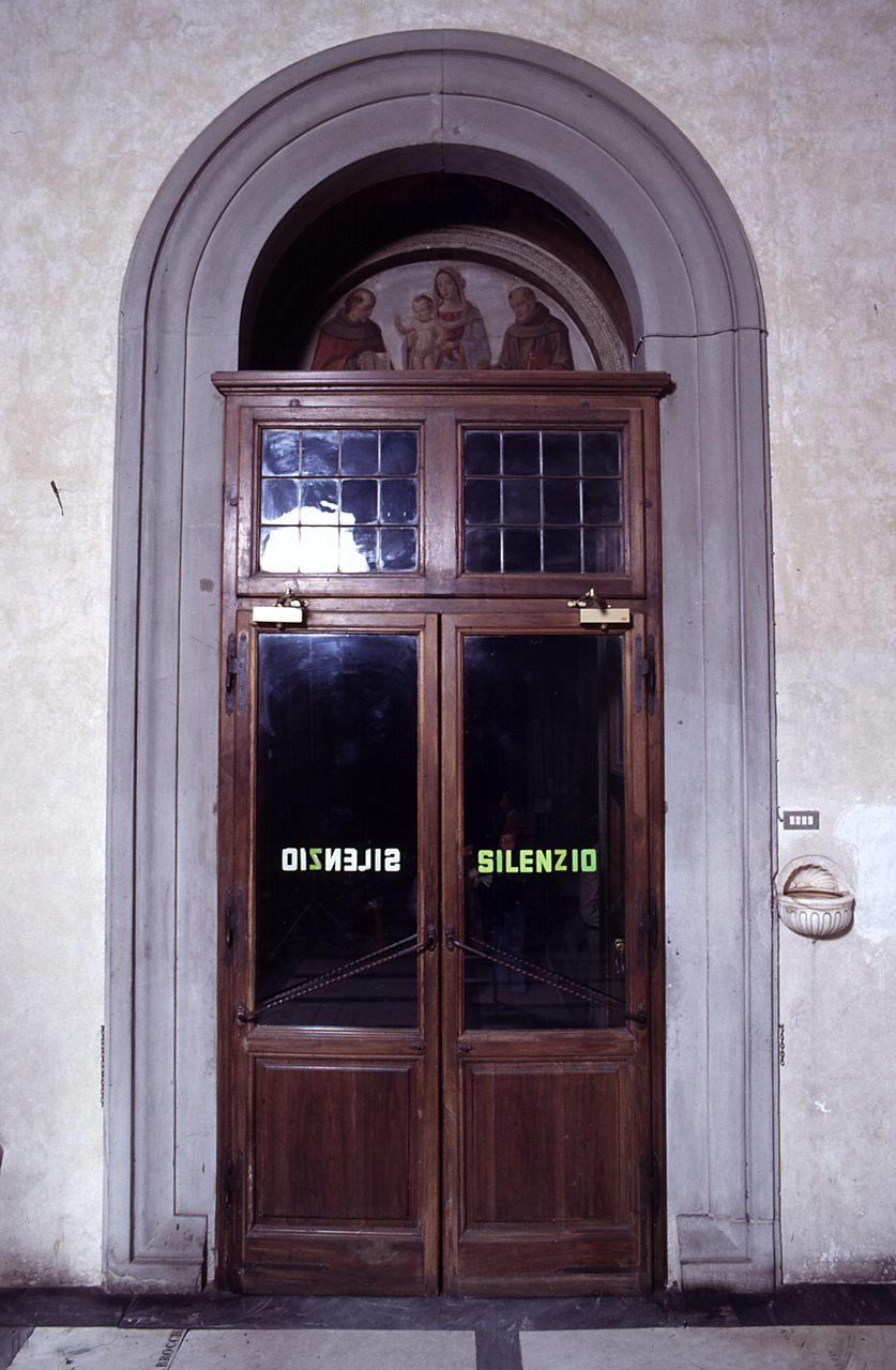 mostra di porta di Michelozzi Michelozzo (sec. XV)