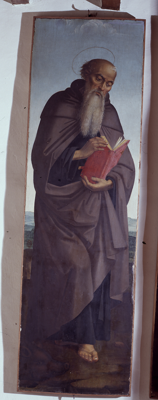 Sant'Antonio Abate (dipinto) di Bugiardini Giuliano (secc. XV/ XVI)
