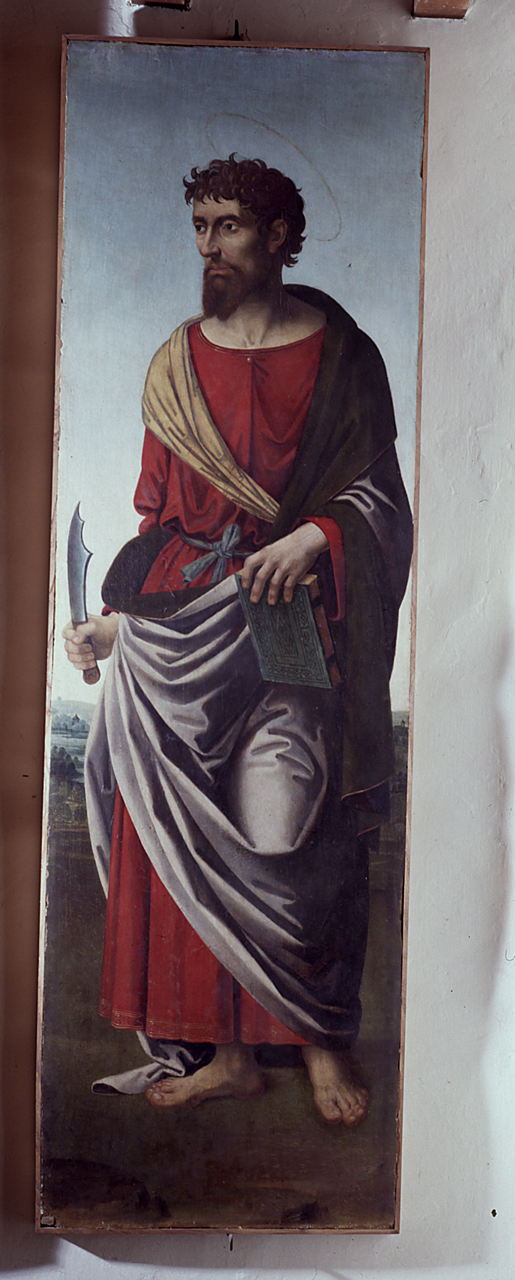 San Bartolomeo (dipinto) di Bugiardini Giuliano (secc. XV/ XVI)