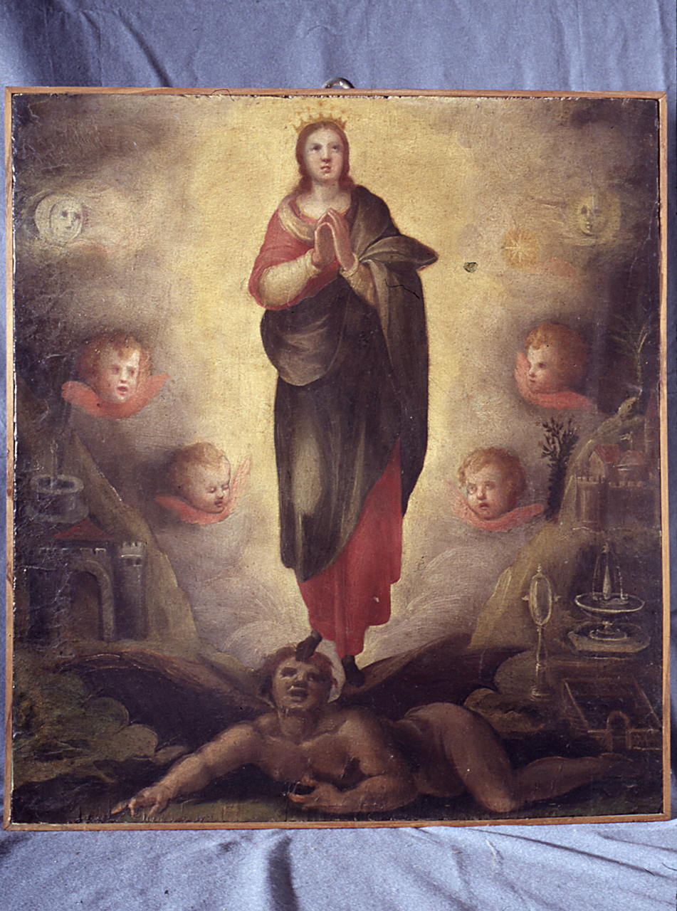 Immacolata Concezione (dipinto) di Fei Alessandro detto Alessandro del Barbiere (sec. XVI)
