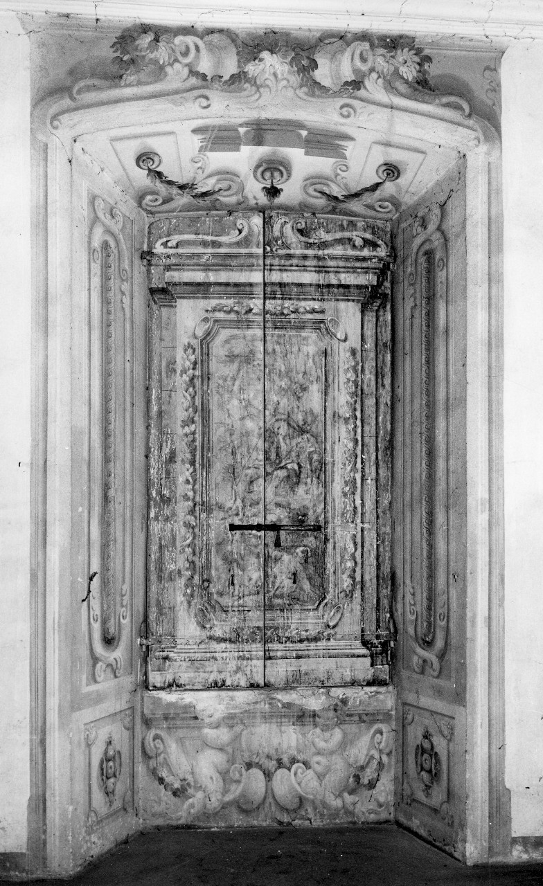 architettura illusionistica (decorazione pittorica) di Dandini Pietro (bottega) (sec. XVII)