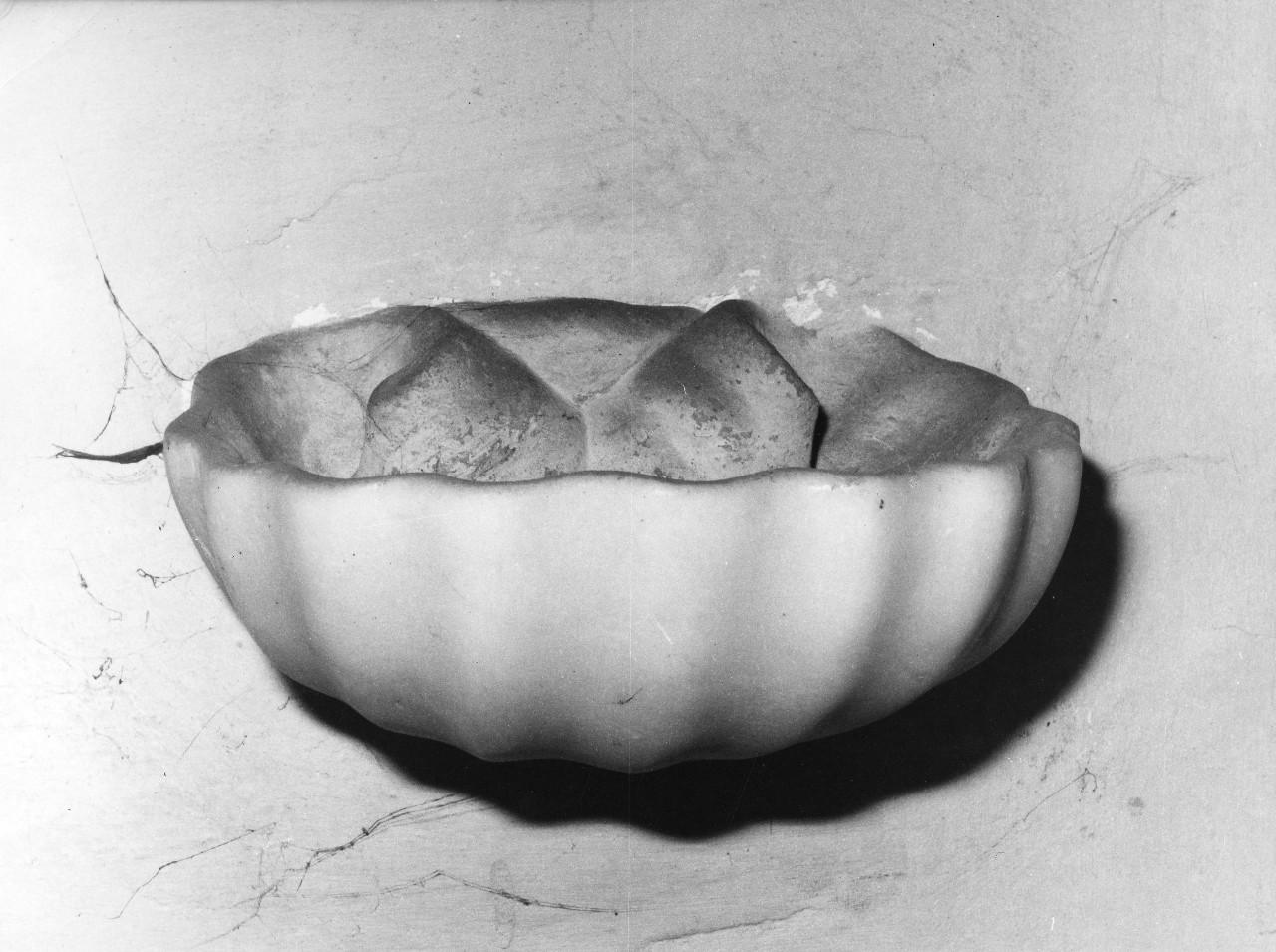 acquasantiera da parete - bottega toscana (fine sec. XVII)