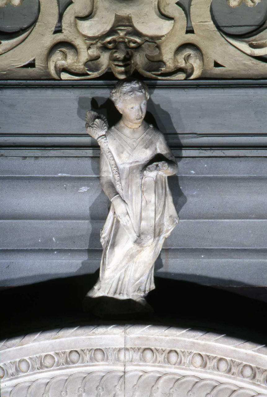 angelo con cartiglio (statuetta) di Mino da Fiesole (sec. XV)