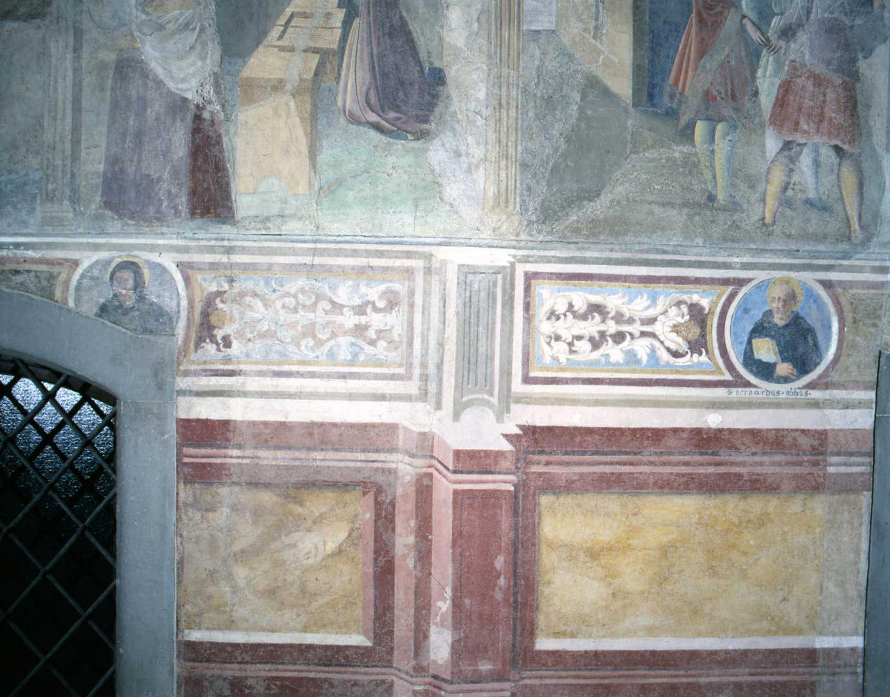San Bernardo da Chiaravalle (dipinto) di Maestro del Chiostro degli Aranci (attribuito) (sec. XV)