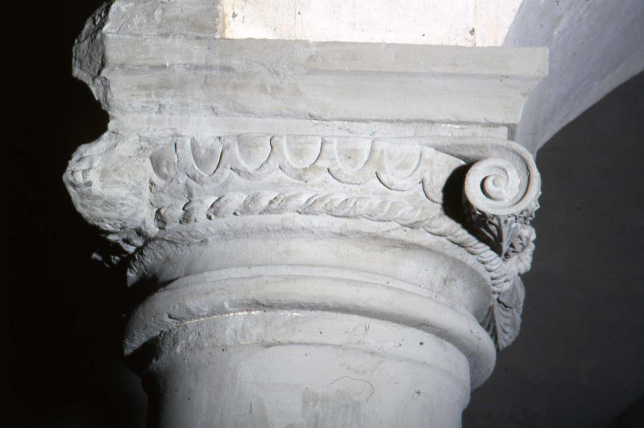 motivi decorativi vegetali (capitello ionico, serie) di Antonio di Domenico (attribuito), Domenico di Antonio da Fiesole (attribuito) (sec. XV)