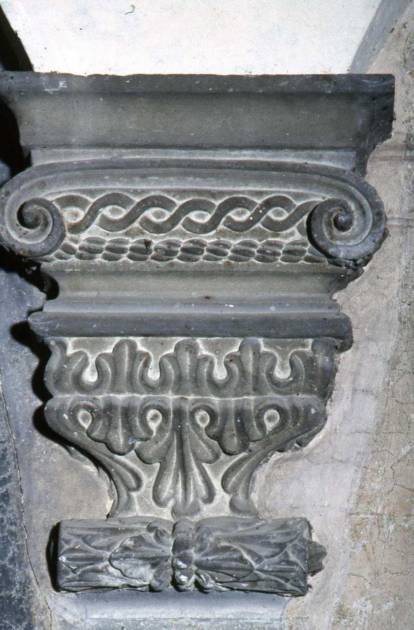 motivi decorativi vegetali (peduccio - figurato, serie) di Antonio di Domenico (attribuito) (sec. XV)