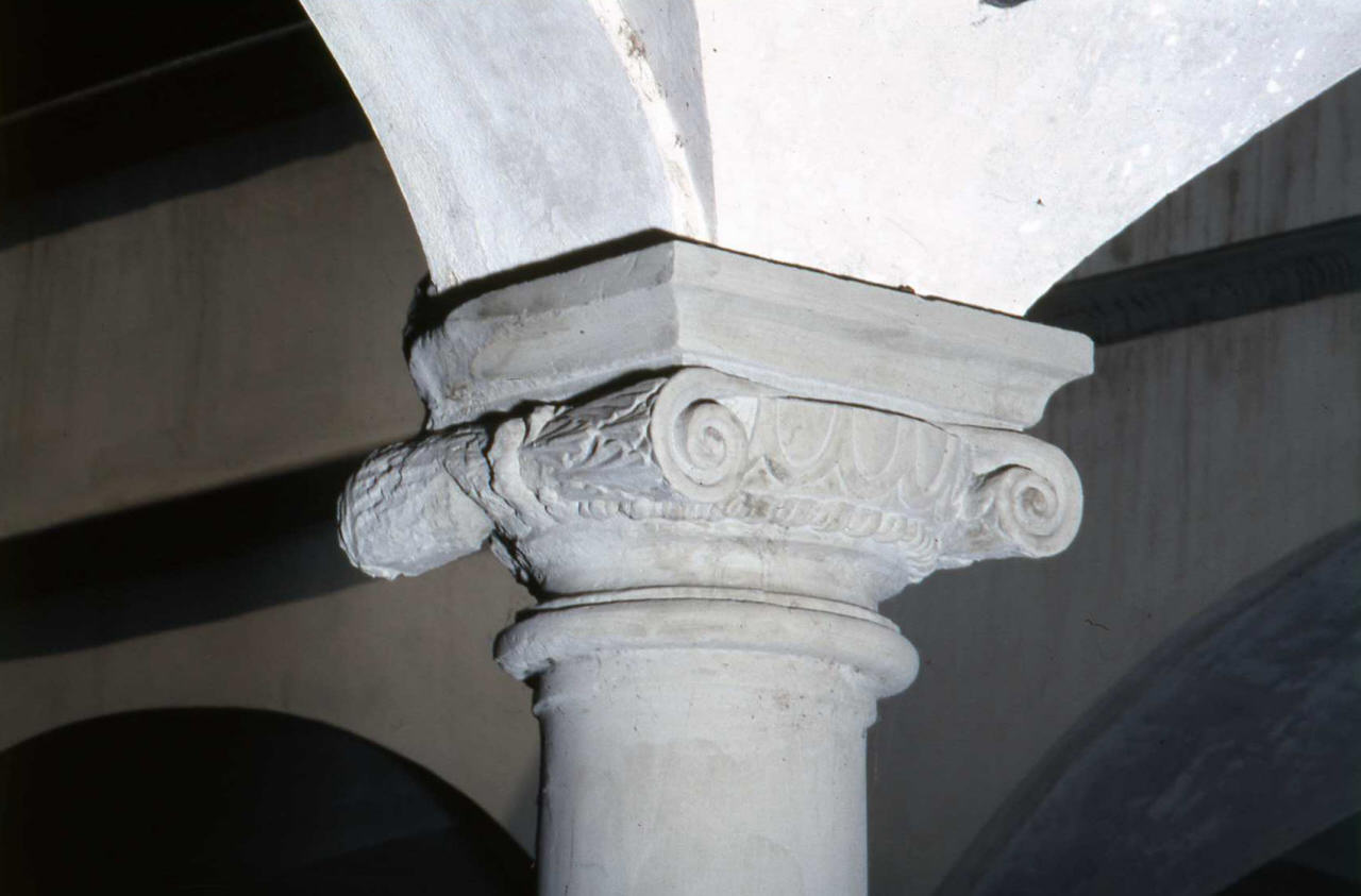 motivo decorativo a volute (capitello ionico, serie) di Antonio di Domenico (attribuito), Giovanni da Fiesole (attribuito) (sec. XV)