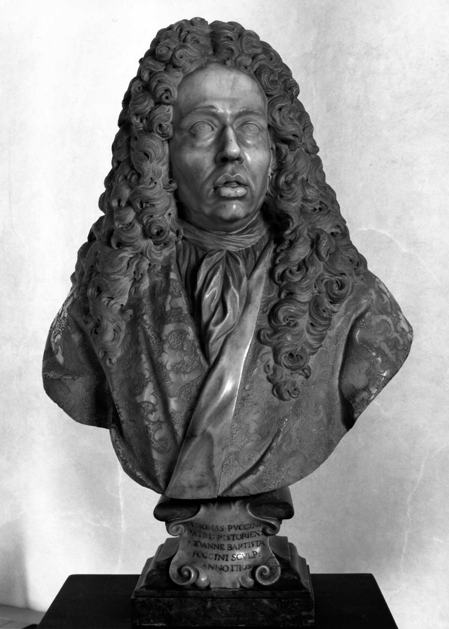 ritratto di Tommaso Puccini (busto) di Foggini Giovanni Battista (sec. XVIII)