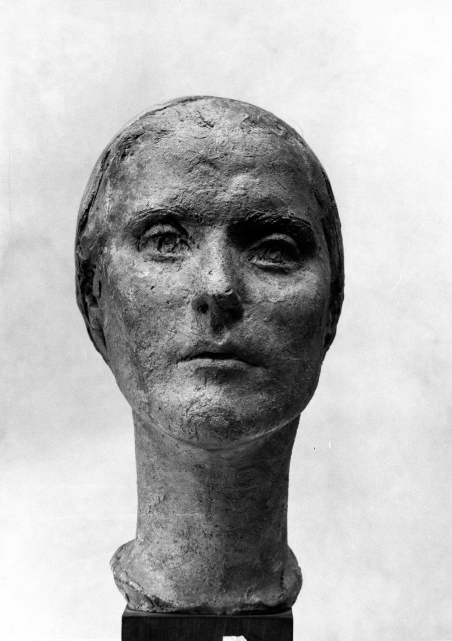 Giovinetta, testa di fanciulla (scultura) di Fabbri Agenore (sec. XX)