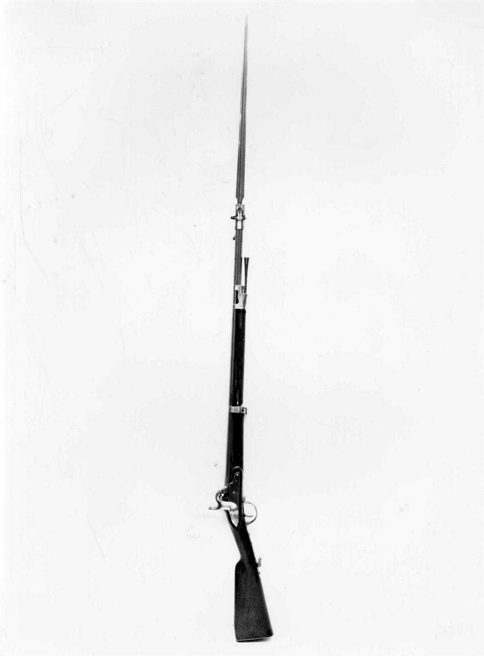 fucile con baionetta, serie - bottega piemontese (sec. XIX)